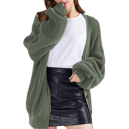 THE SLOUCHY KNIT CARDIGAN (PREORDER 9/12)