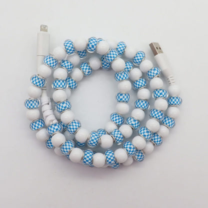 BEADED PHONE CHARGERS (PREORDER 7/4)