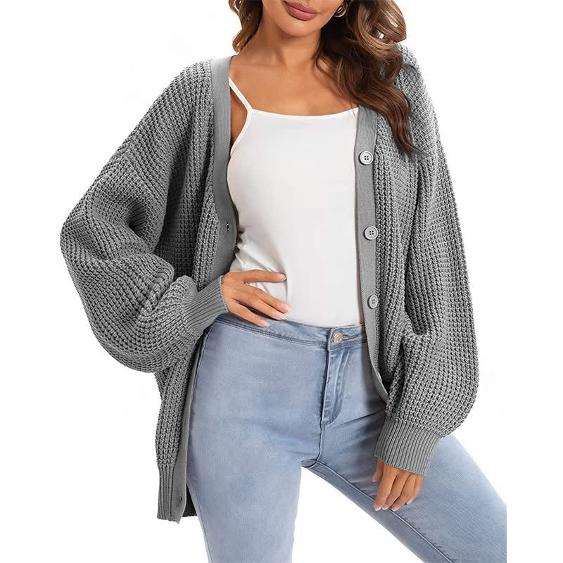THE SLOUCHY KNIT CARDIGAN (PREORDER 9/12)