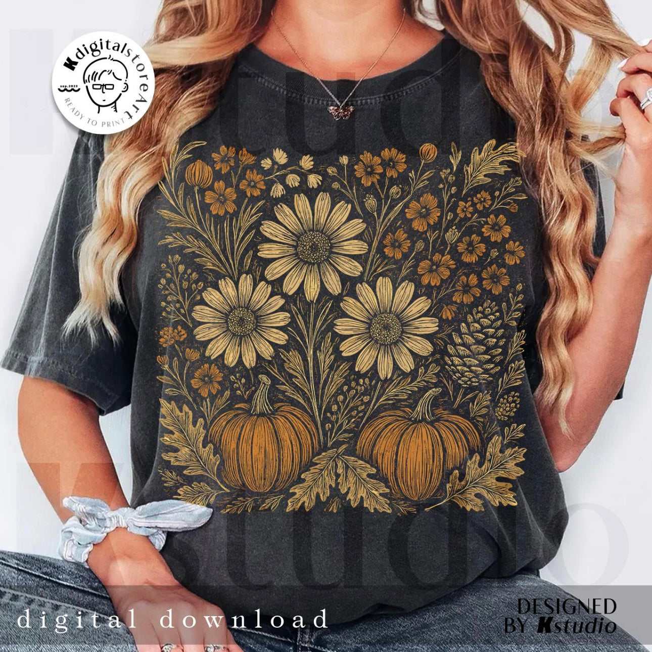 FLOWERS + PUMPKINS (SHOPPE SAMPLE)