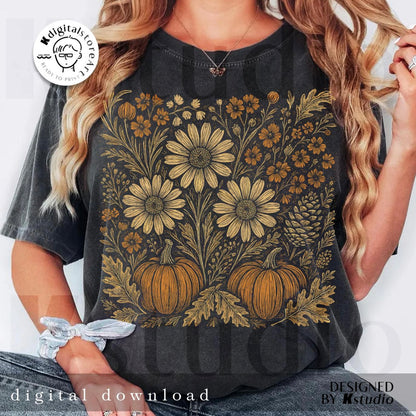 FLOWERS + PUMPKINS (SHOPPE SAMPLE)