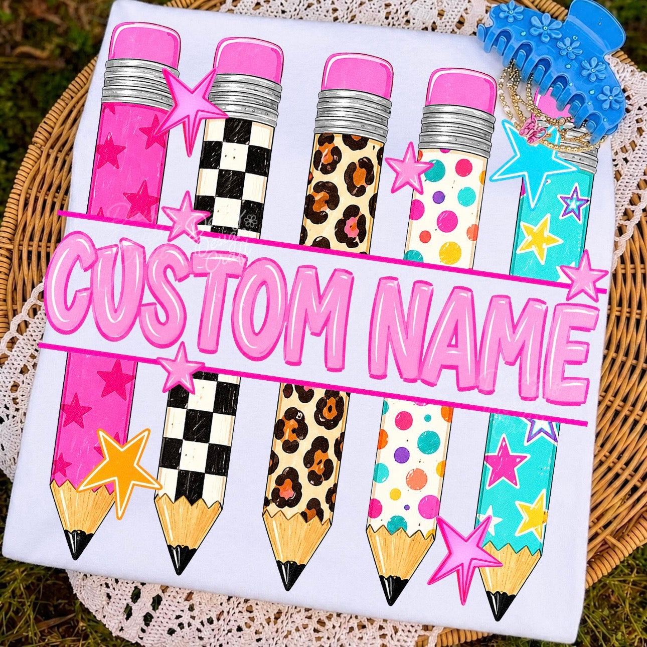 CUSTOM FUNKY PENCILS (BACK TO SCHOOL SHOPPE DROP)