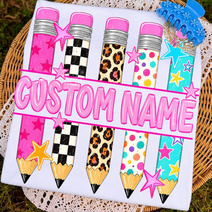 CUSTOM FUNKY PENCILS (BACK TO SCHOOL SHOPPE DROP)