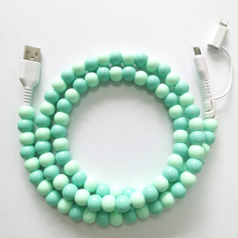 BEADED PHONE CHARGERS (PREORDER 7/4)