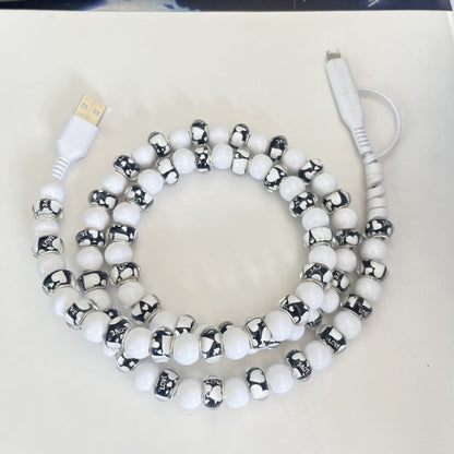 BEADED PHONE CHARGERS (PREORDER 7/4)