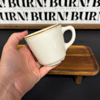 CUTIE COFFEE MUG {THRIFTY FLAMES}