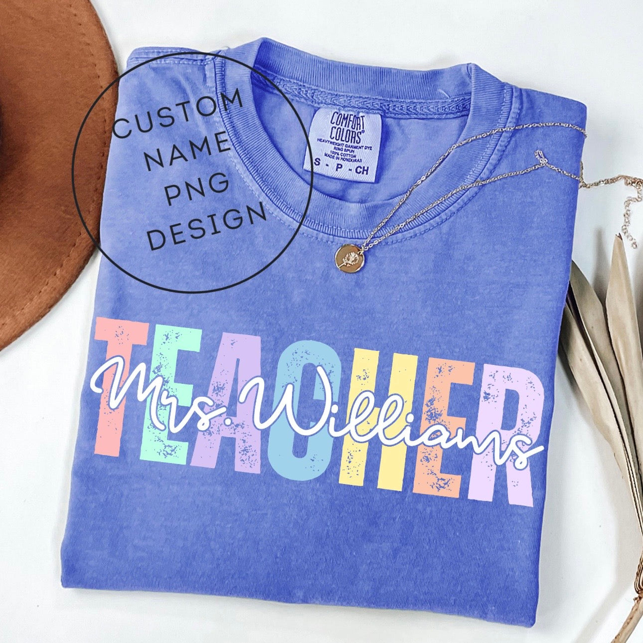 CUSTOM TEACHER NAME (BACK TO SCHOOL SHOPPE DROP)