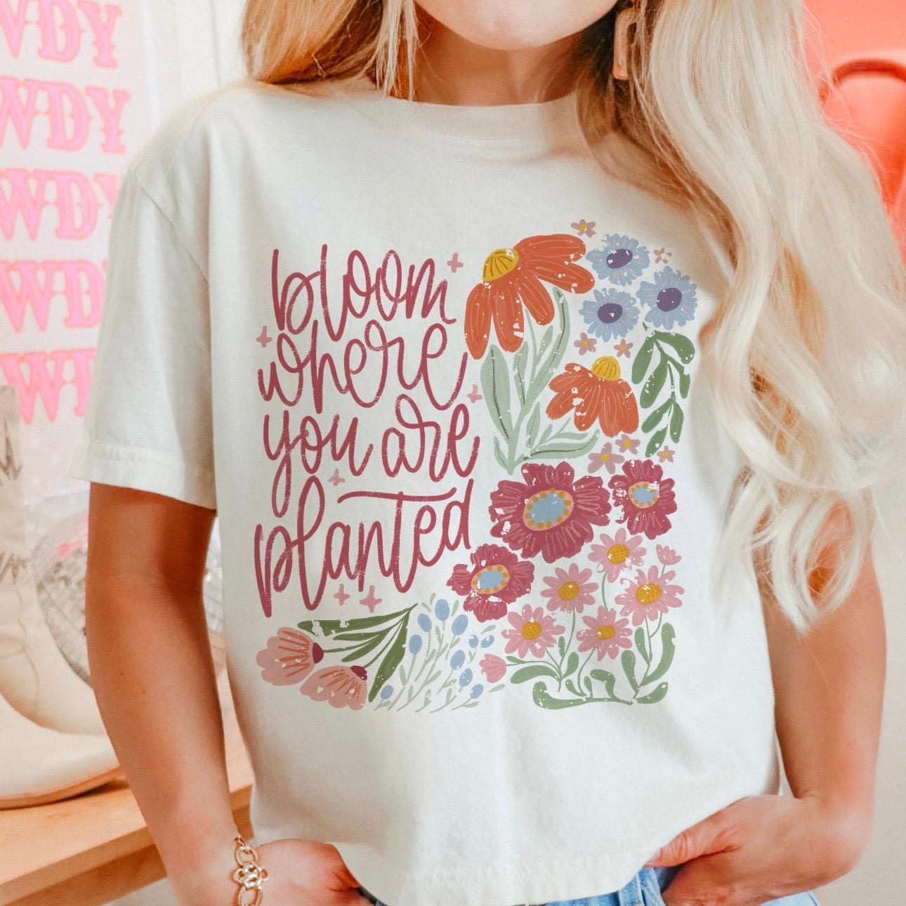 BLOOM WHERE YOU ARE PLANTED (SHOPPE SCORE)