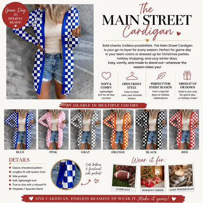 THE MAIN STREET CARDIGAN (PREORDER 9/12)