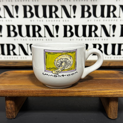 MUSHROOM MUG {THRIFTY FLAMES}