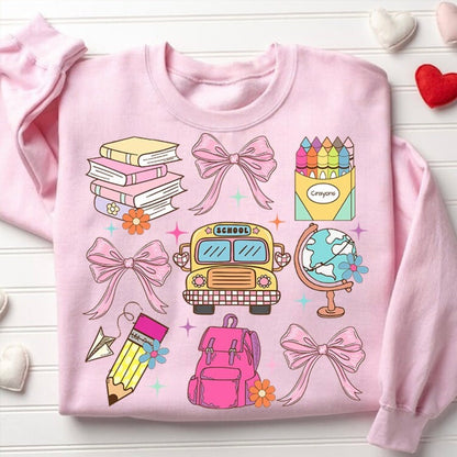 GIRLY SCHOOL COLLAGE (BACK TO SCHOOL SHOPPE DROP)