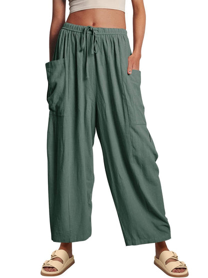 WIDE LEG LOUNGE PANTS (PREORDER 7/4)