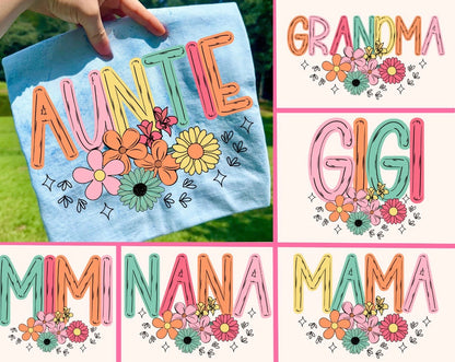 MAMA, MIMI, NANA, GIGI, AUNTIE, OR GRANDMA (SHOPPE SCORE)