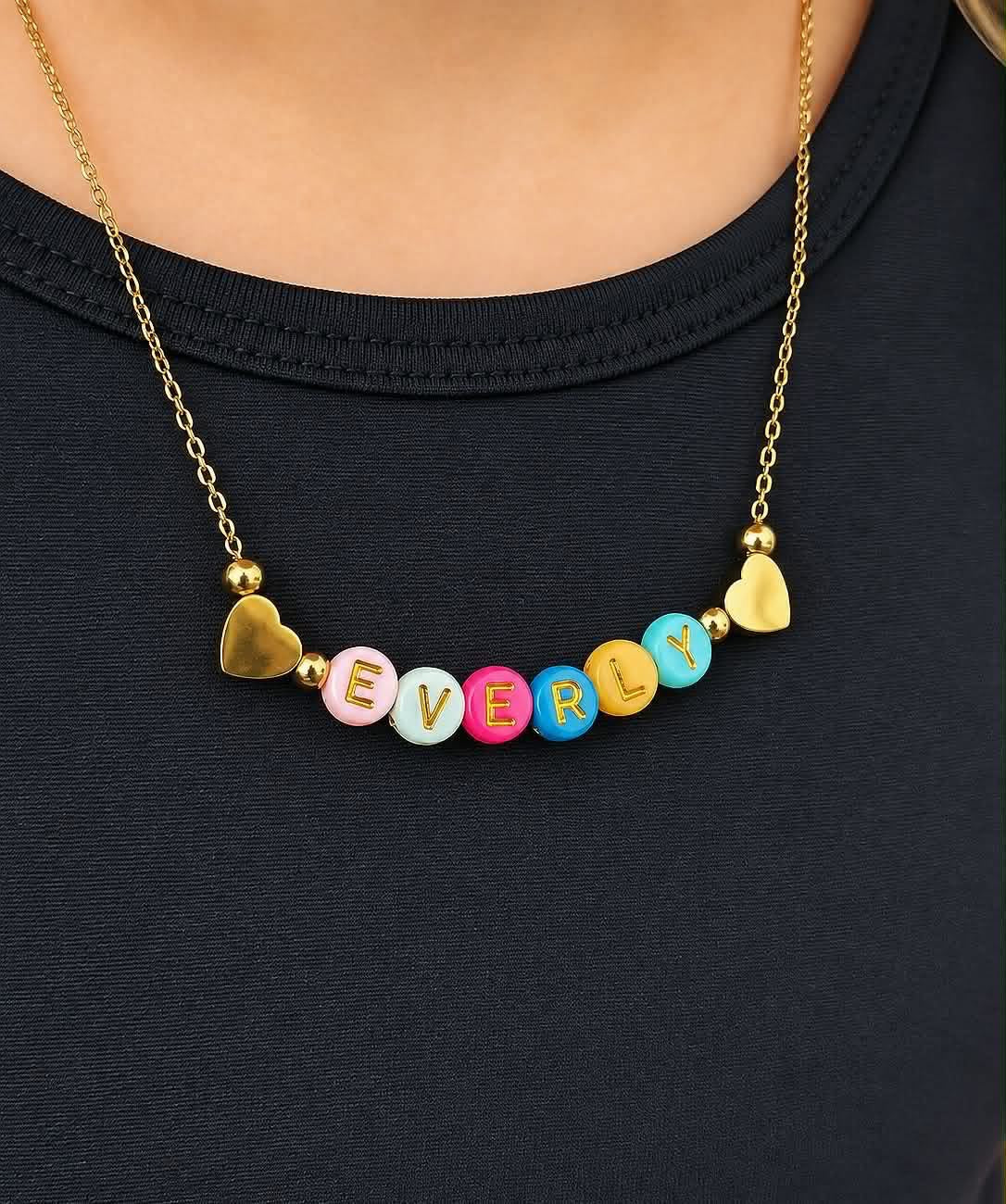 THE PASTEL POP NAME NECKLACE (PREORDER 9/12)
