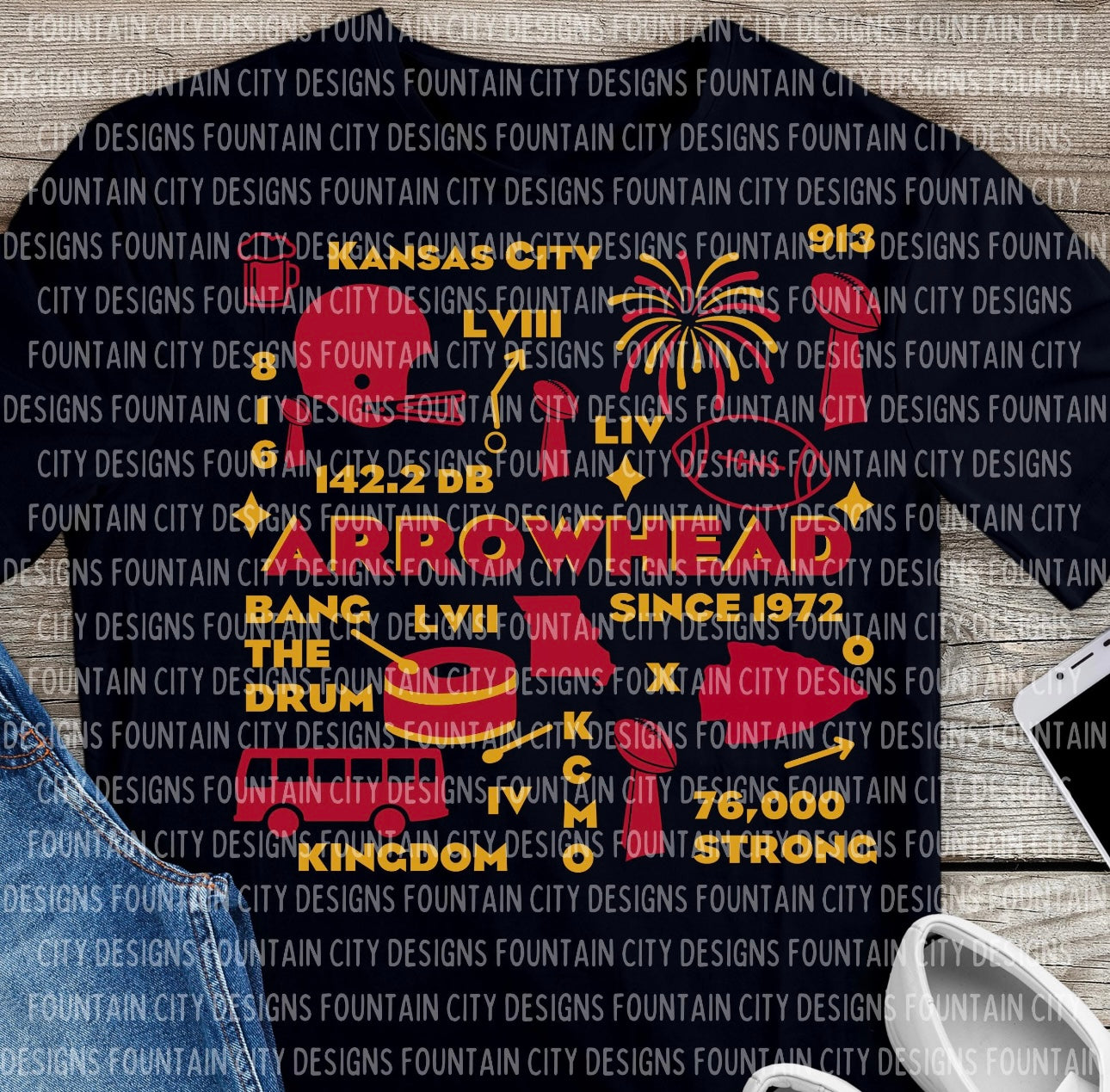 ARROWHEAD COLLAGE (SHOPPE SAMPLE)