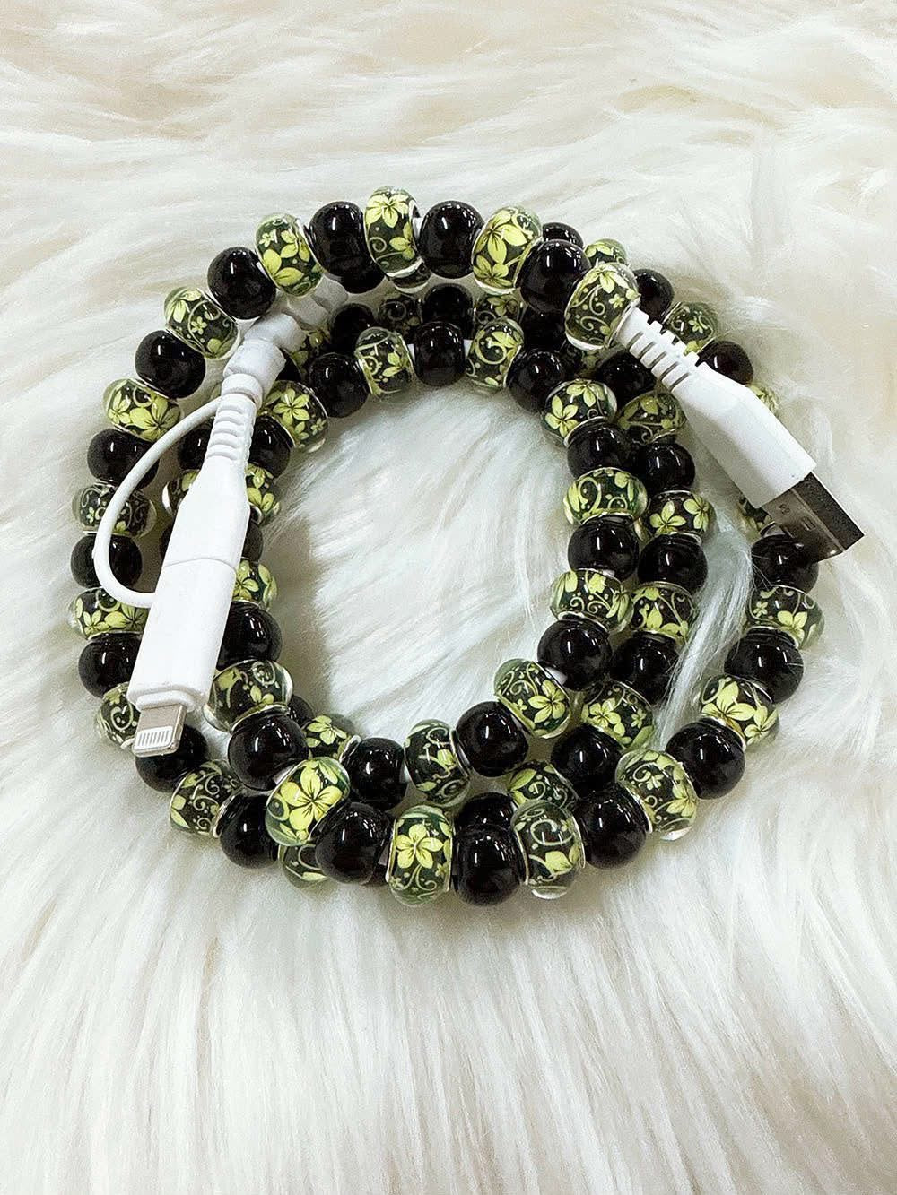 BEADED PHONE CHARGERS (PREORDER 7/4)