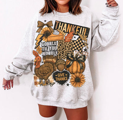 GRUNGE THANKSGIVING COLLAGE (SHOPPE SAMPLE)