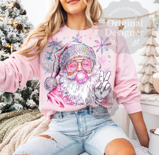 PRETTY PINK SANTA (SHOPPE SAMPLE)