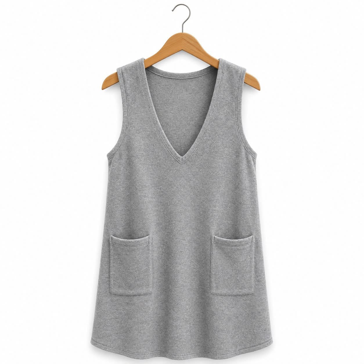 THE SWEATER KNIT PINAFORE DRESS (PREORDER 9/12)