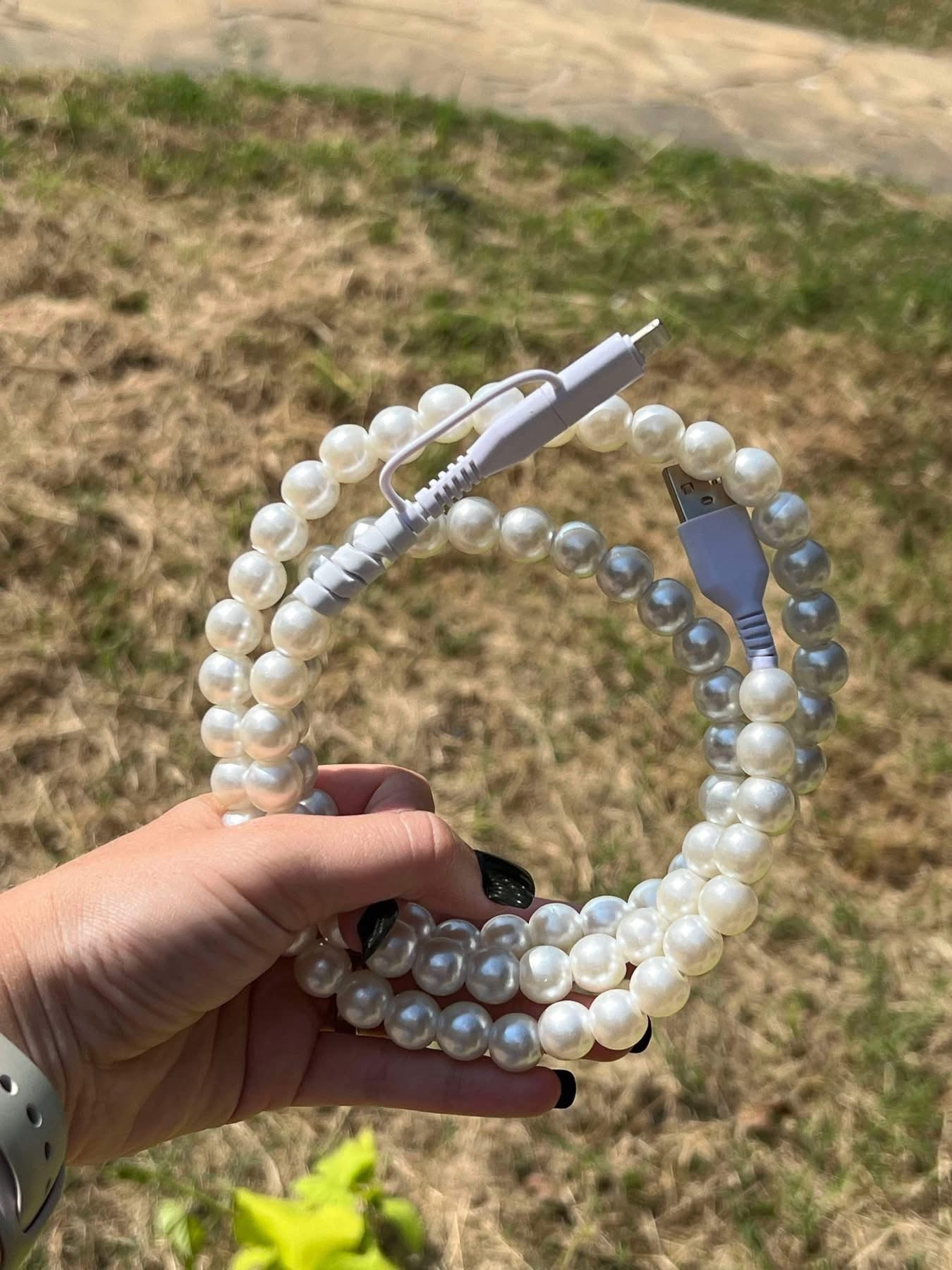 BEADED PHONE CHARGERS (PREORDER 7/4)