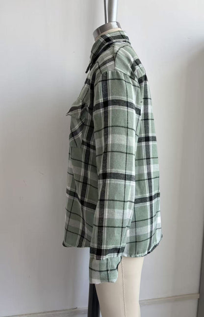 THE BRIELLE PLAID SHACKET (PREORDER 9/26)