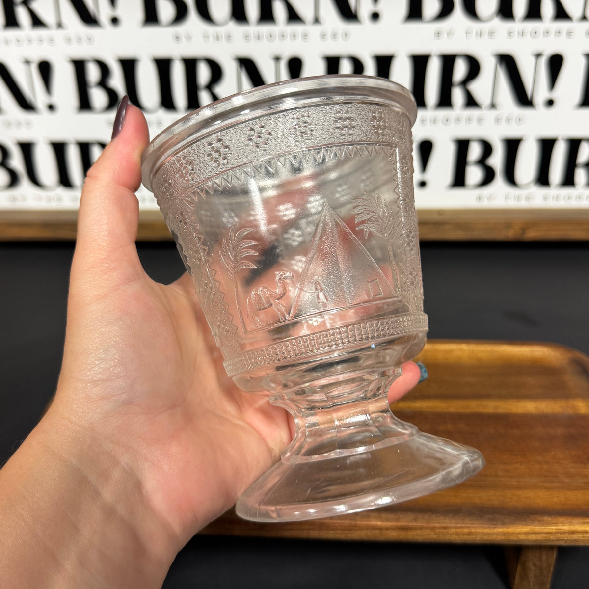 EGYPTIAN CLEAR GLASS {THRIFTY FLAMES}