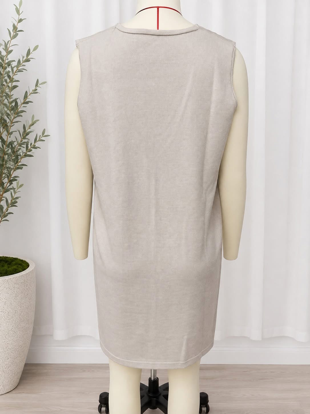 THE SWEATER KNIT PINAFORE DRESS (PREORDER 9/12)