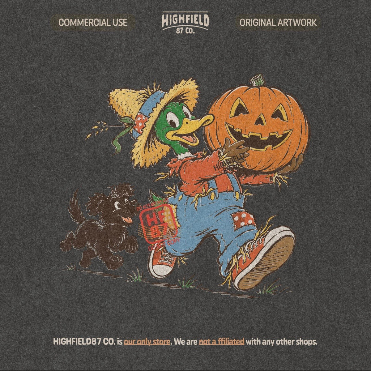 DUCKY + JACK-O-LANTERN (SHOPPE DROP)