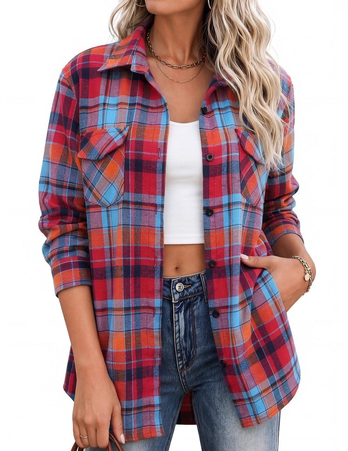 THE BRIELLE PLAID SHACKET (PREORDER 9/26)