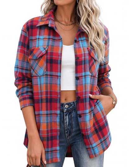 THE BRIELLE PLAID SHACKET (PREORDER 9/26)