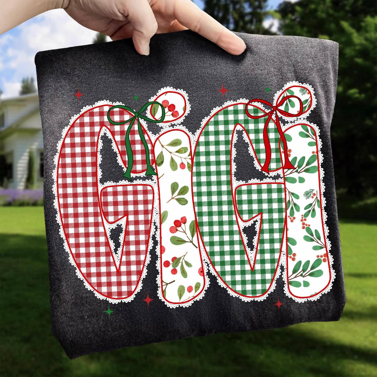 CHRISTMAS MAMA, GIGI, MIMI, OR NANA (SHOPPE SAMPLE)