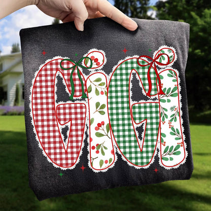 CHRISTMAS MAMA, GIGI, MIMI, OR NANA (SHOPPE SAMPLE)