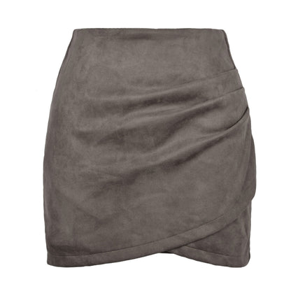 THE SABLE RIDGE SUEDE SKIRT (PREORDER 8/15)