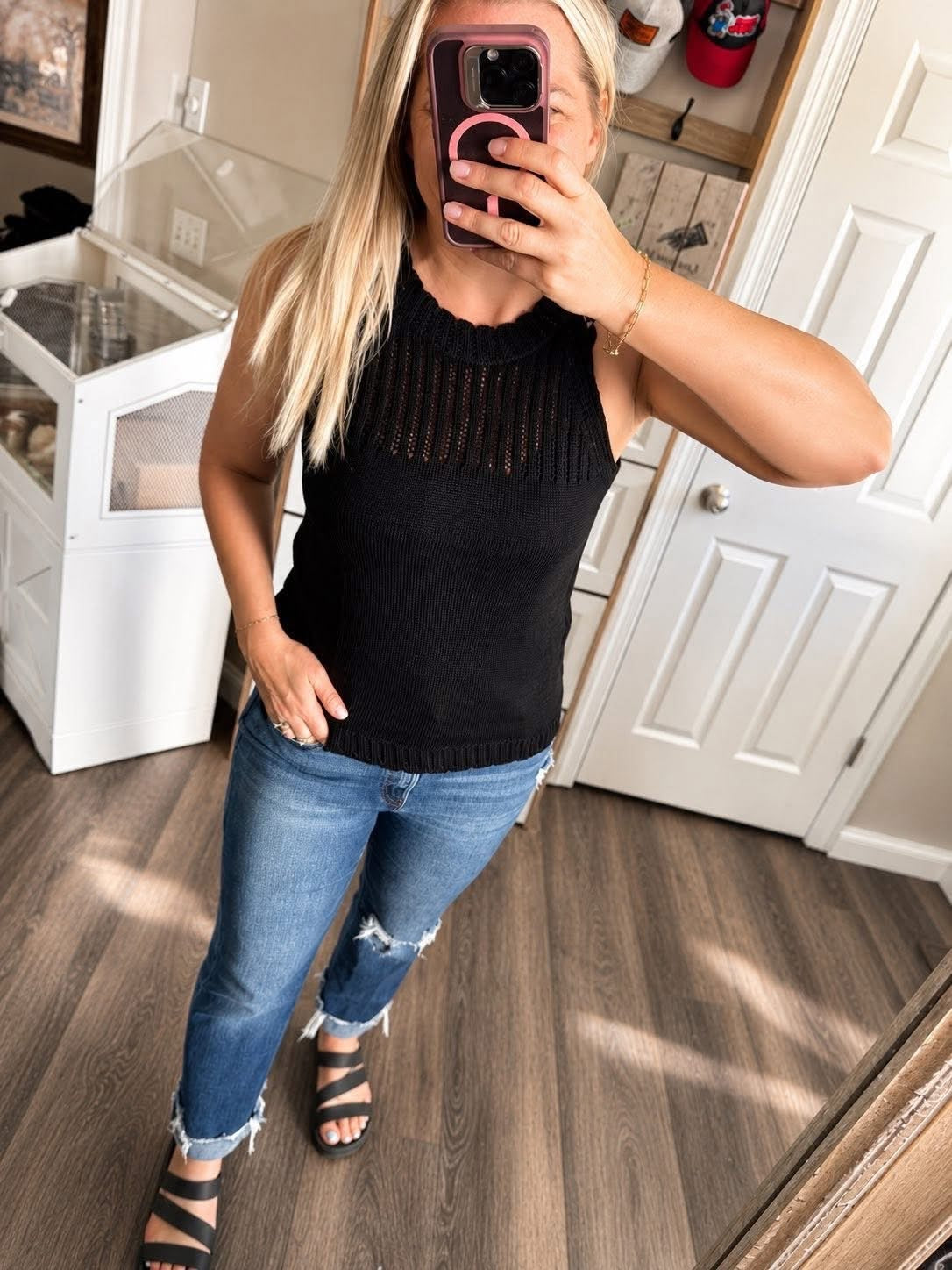 THE ROWAN WAFFLE TANK (PREORDER 6/20)