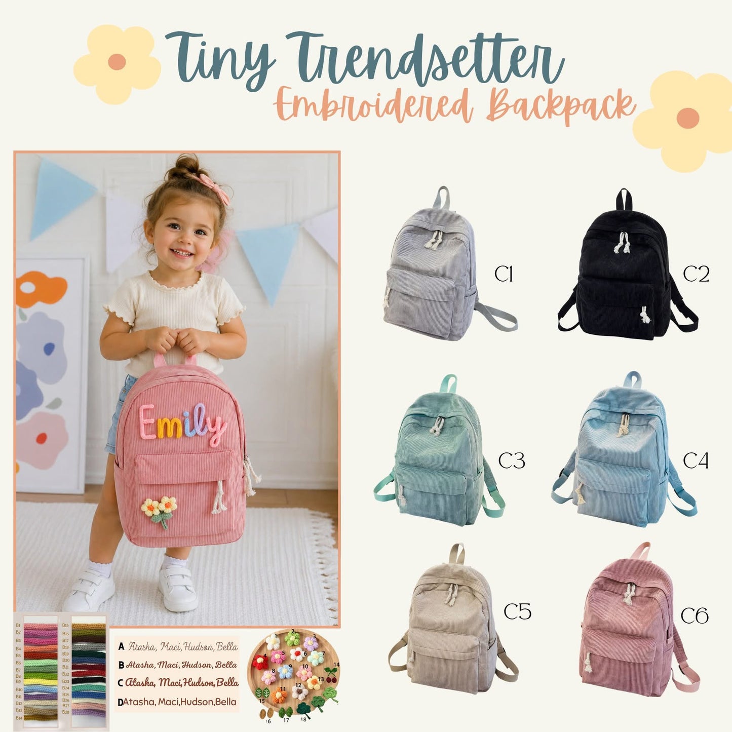 TINY TRENDSETTER BACKPACK (PREORDER 6/20)