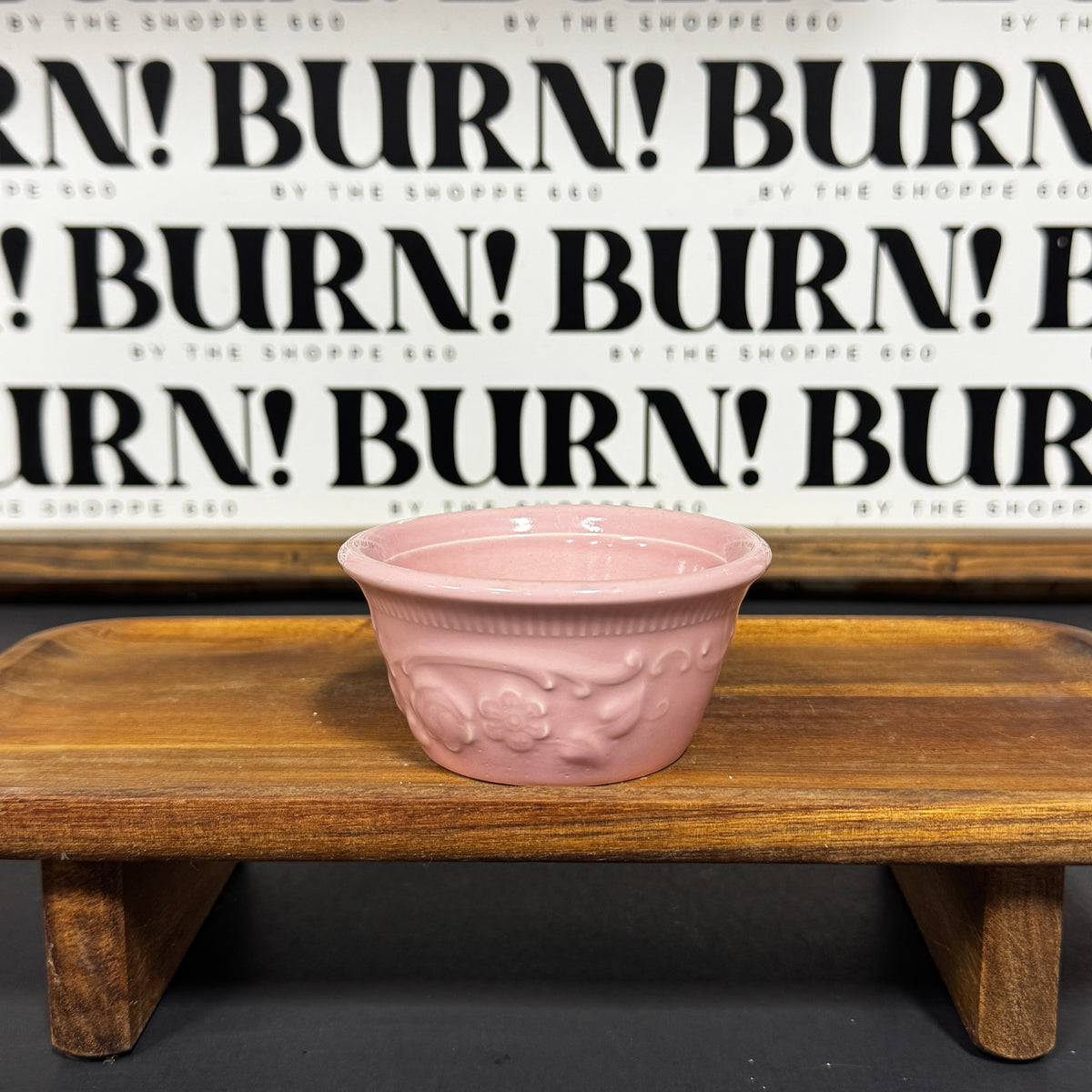 LITTLE PINK BOWL {THRIFTY FLAMES}