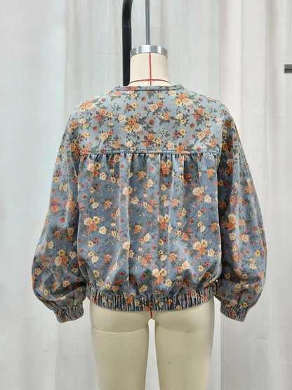 THE MEADOWBROOK FLORAL JACKET (PREORDER 9/12)