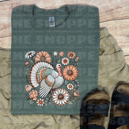 FLORAL TURKEY