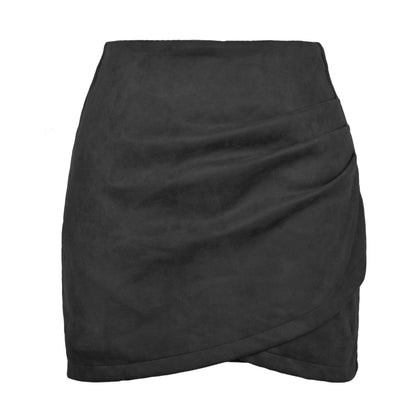 THE SABLE RIDGE SUEDE SKIRT (PREORDER 8/15)
