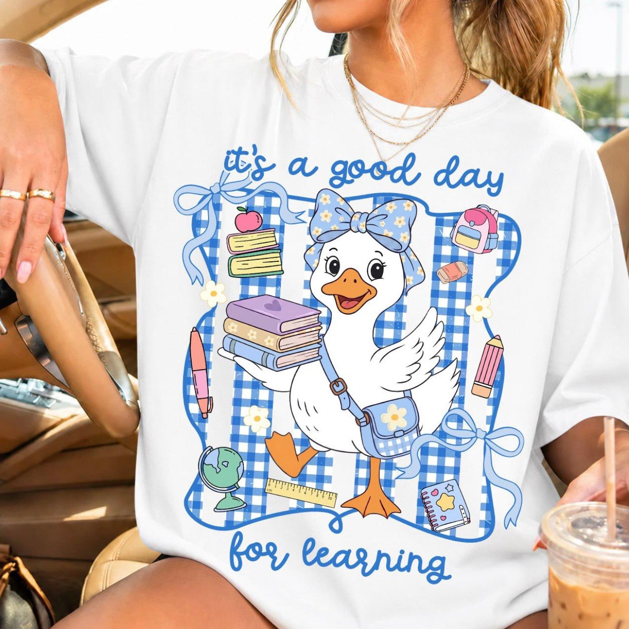 IT’S A GOOD DAY FOR LEARNING GOOSE (SHOPPE DROP)