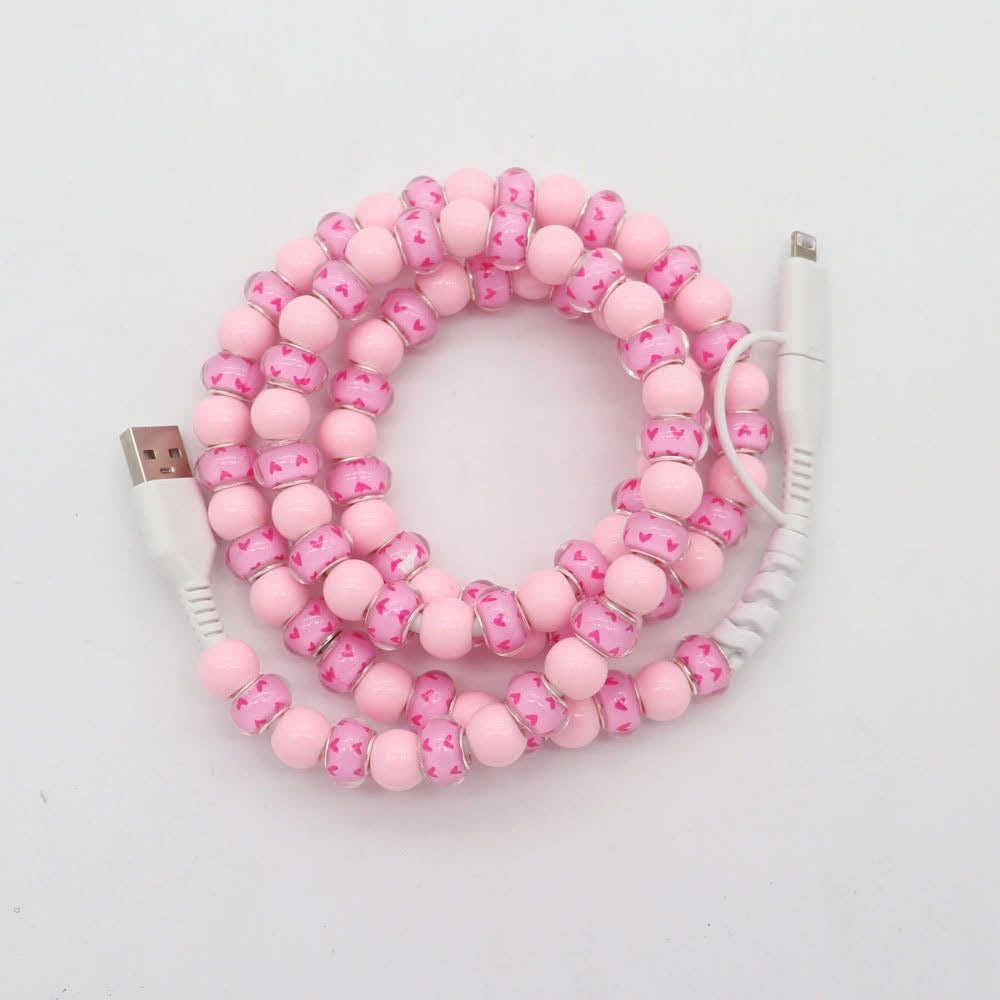 BEADED PHONE CHARGERS (PREORDER 7/4)