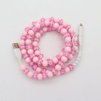 BEADED PHONE CHARGERS (PREORDER 7/4)