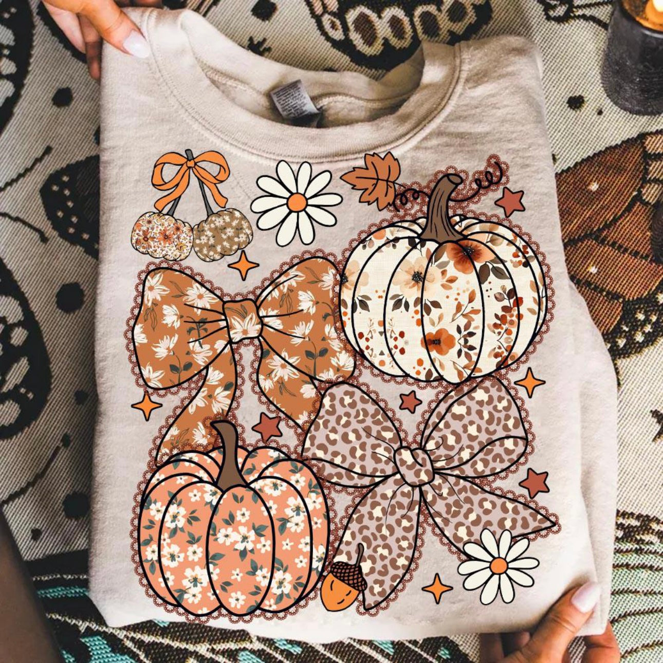 PUMPKINS & BOWS (SHOPPE SAMPLE)