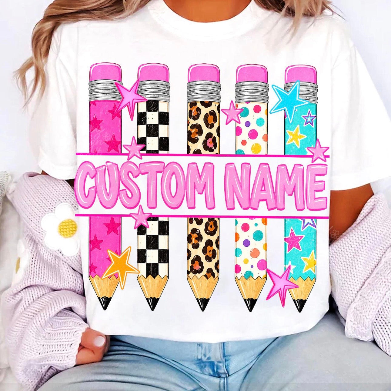 CUSTOM FUNKY PENCILS (BACK TO SCHOOL SHOPPE DROP)