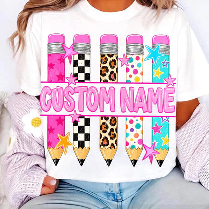 CUSTOM FUNKY PENCILS (BACK TO SCHOOL SHOPPE DROP)