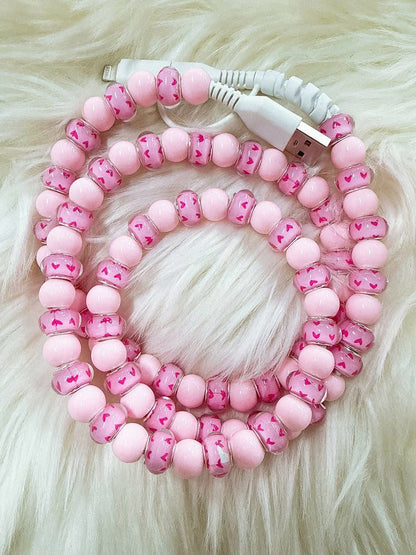 BEADED PHONE CHARGERS (PREORDER 7/4)