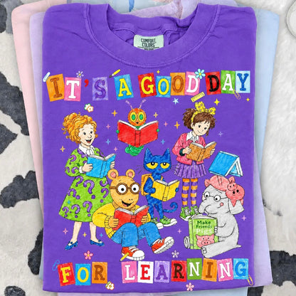 IT’S A GOOD DAY FOR LEARNING (BACK TO SCHOOL SHOPPE DROP)