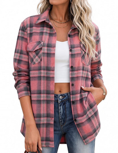 THE BRIELLE PLAID SHACKET (PREORDER 9/26)