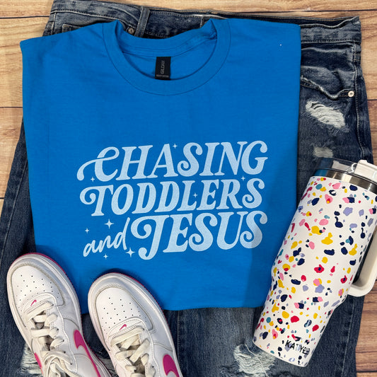 CHASING TODDLERS AND JESUS