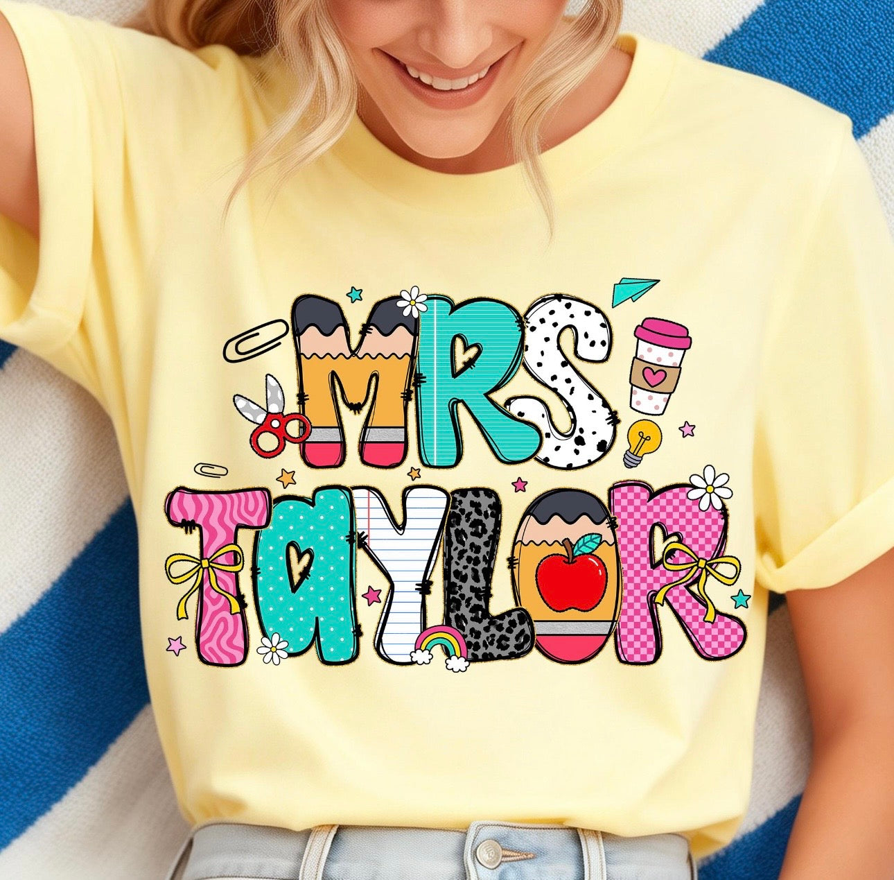CUSTOM FUNKY NAME (BACK TO SCHOOL SHOPPE DROP)